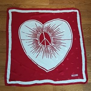 Moschino Silk Scarf